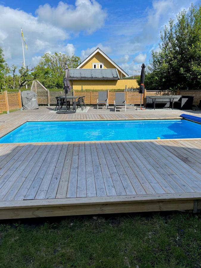 Stuga Naera Havet Och Centrum Halmstad Exterior foto